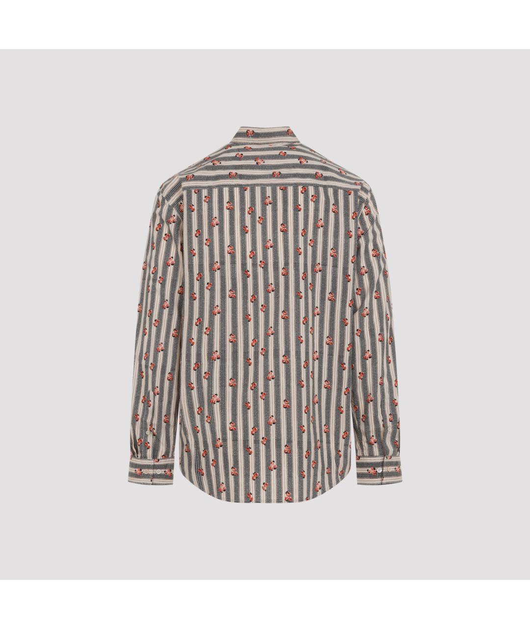 DRIES VAN NOTEN Мульти хлопковая кэжуал рубашка, фото 2