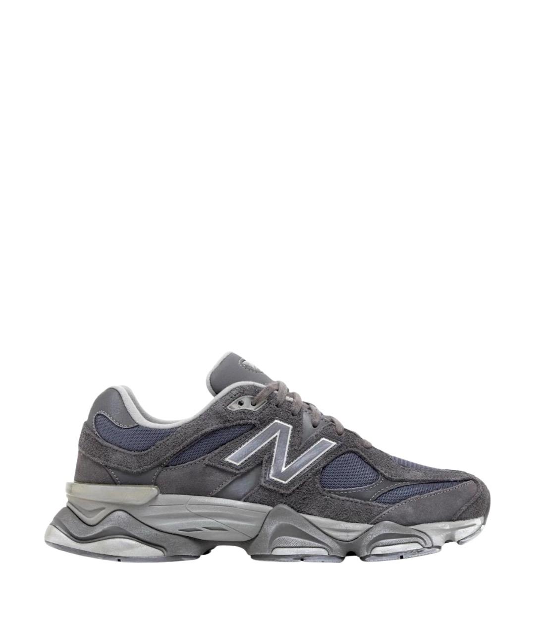 NEW BALANCE Антрацитовые текстильные кроссовки, фото 1