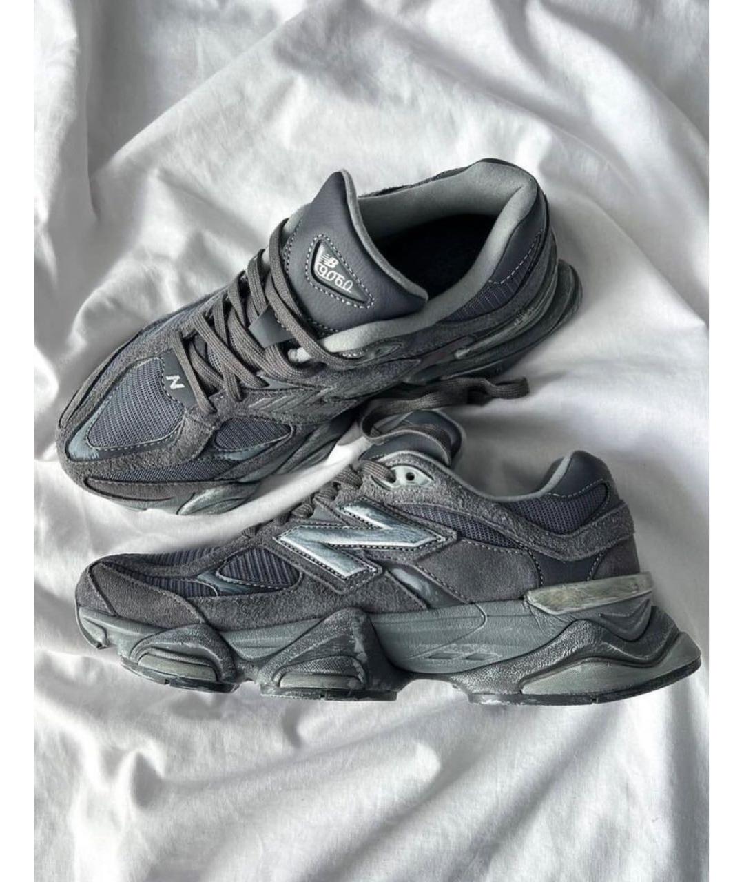 NEW BALANCE Антрацитовые текстильные кроссовки, фото 4