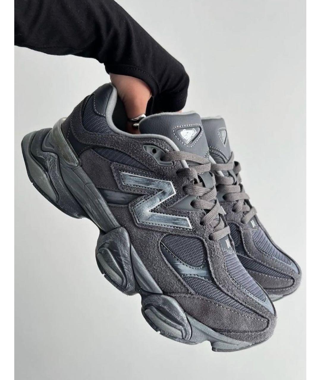NEW BALANCE Антрацитовые текстильные кроссовки, фото 8