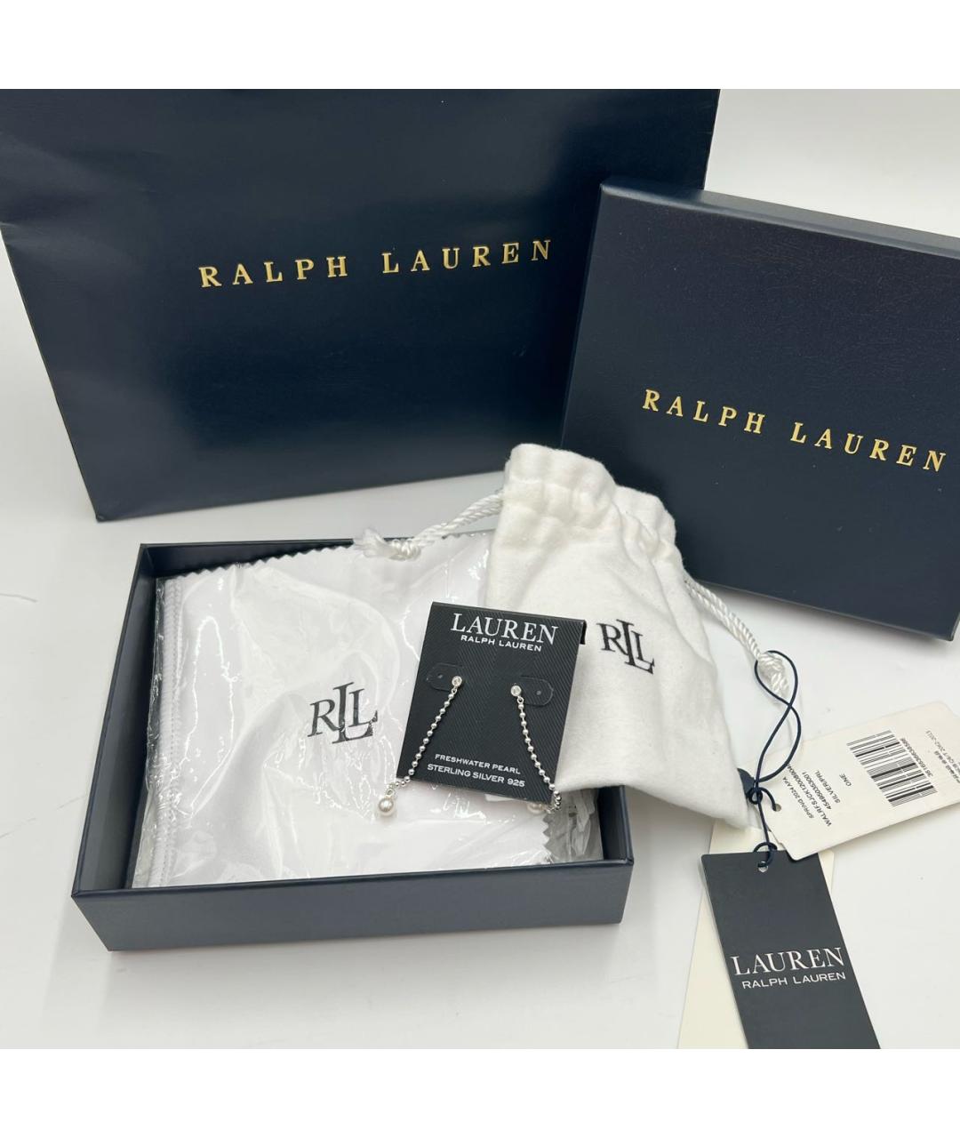 RALPH LAUREN Серебряные серьги, фото 4