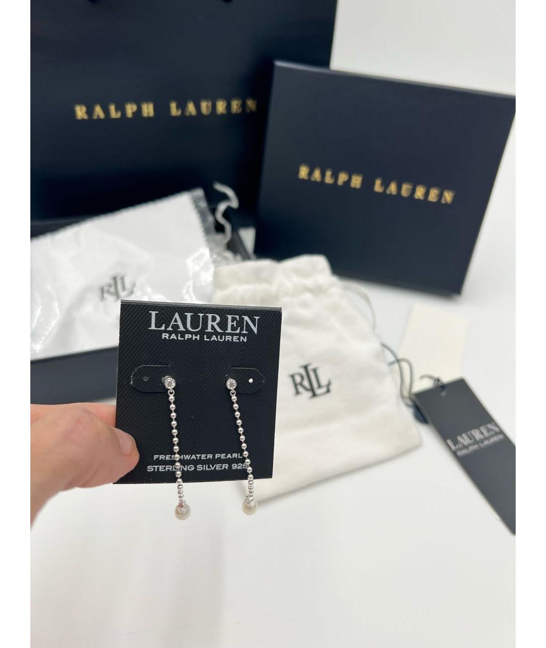 RALPH LAUREN Серебряные серьги, фото 2