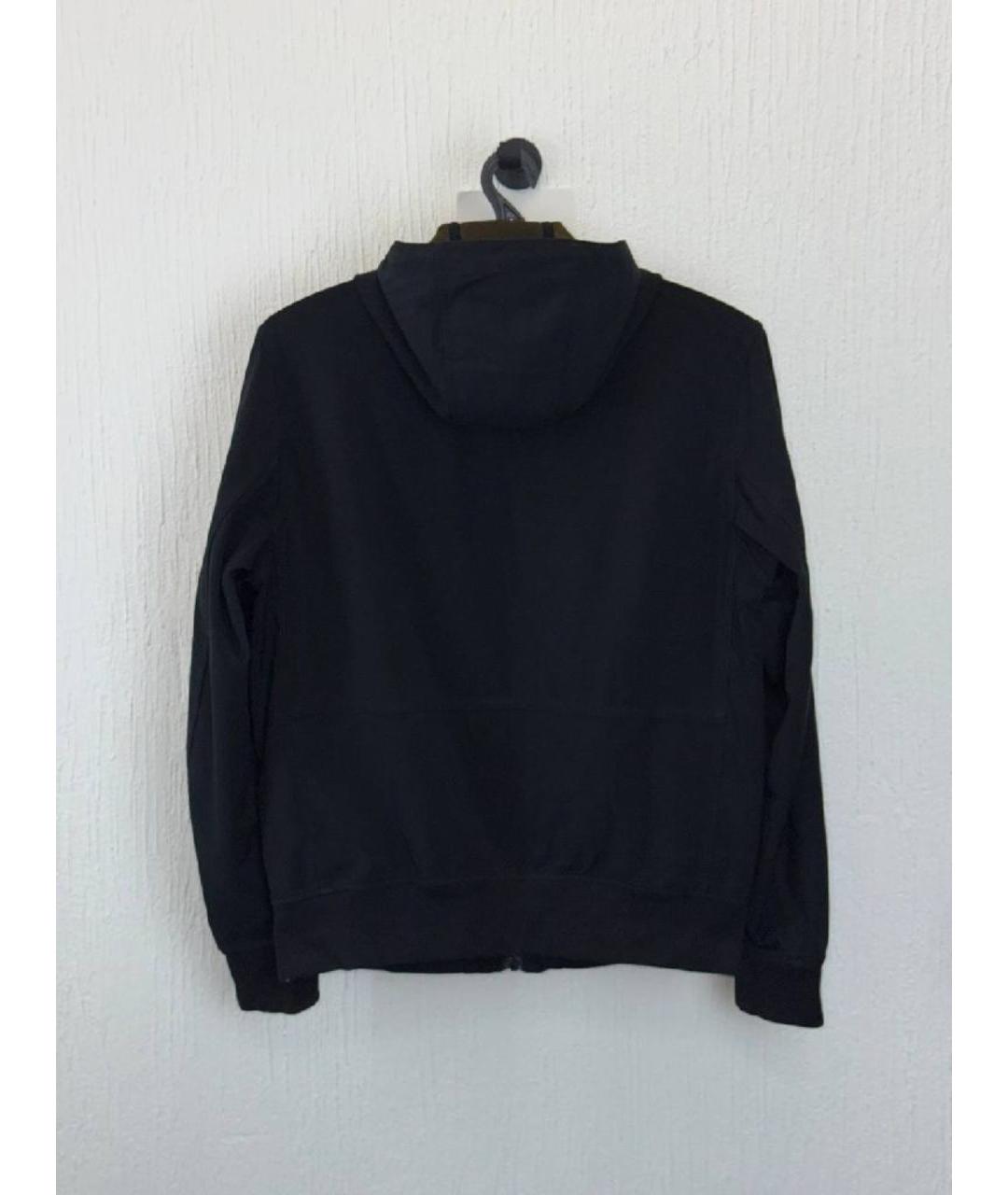 STONE ISLAND Темно-синяя полиэстеровая куртка, фото 2