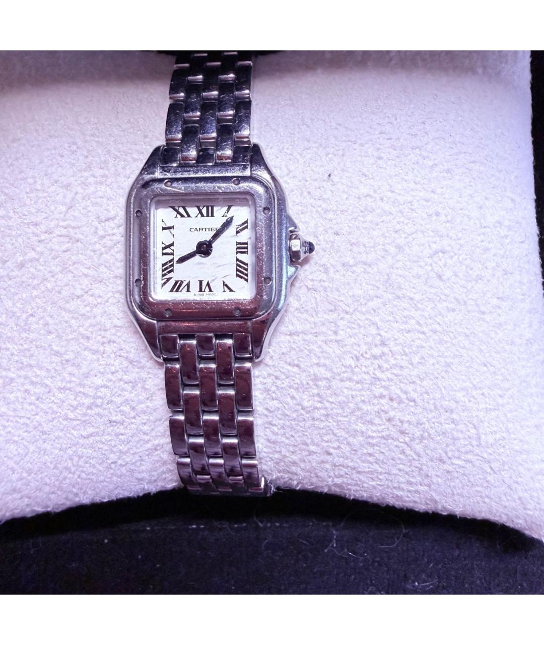 CARTIER Серебряные часы, фото 5