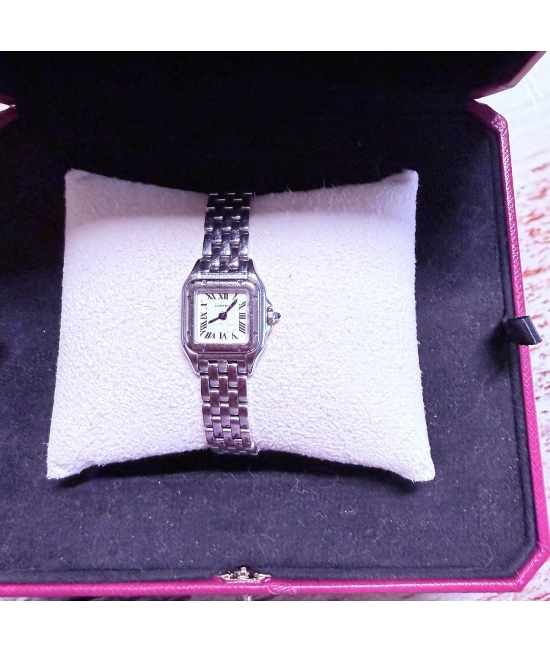 CARTIER Серебряные часы, фото 3