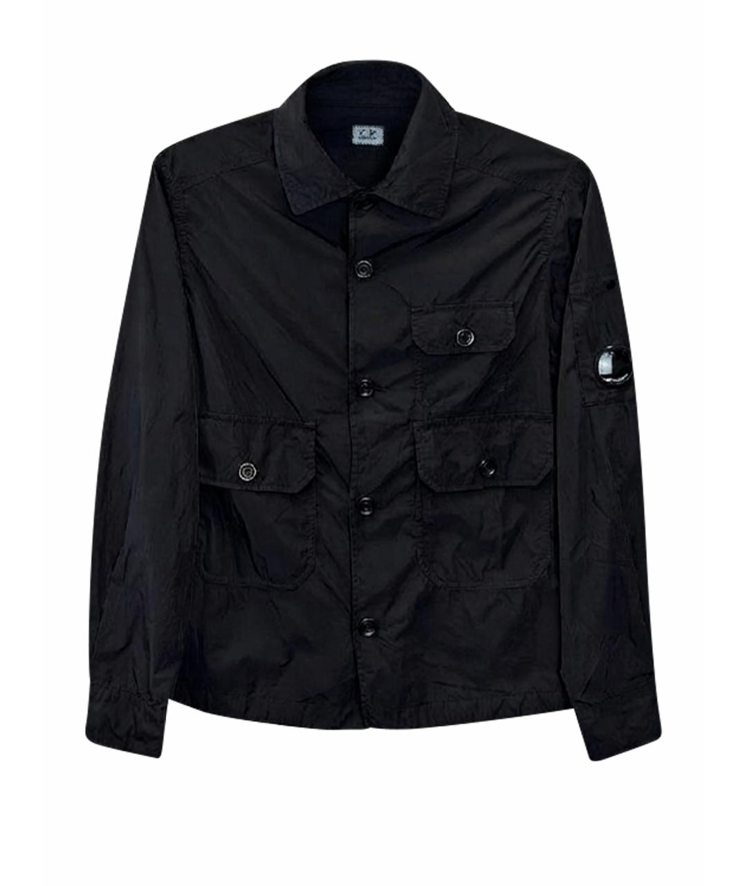 CP COMPANY Черная полиамидовая куртка, фото 1