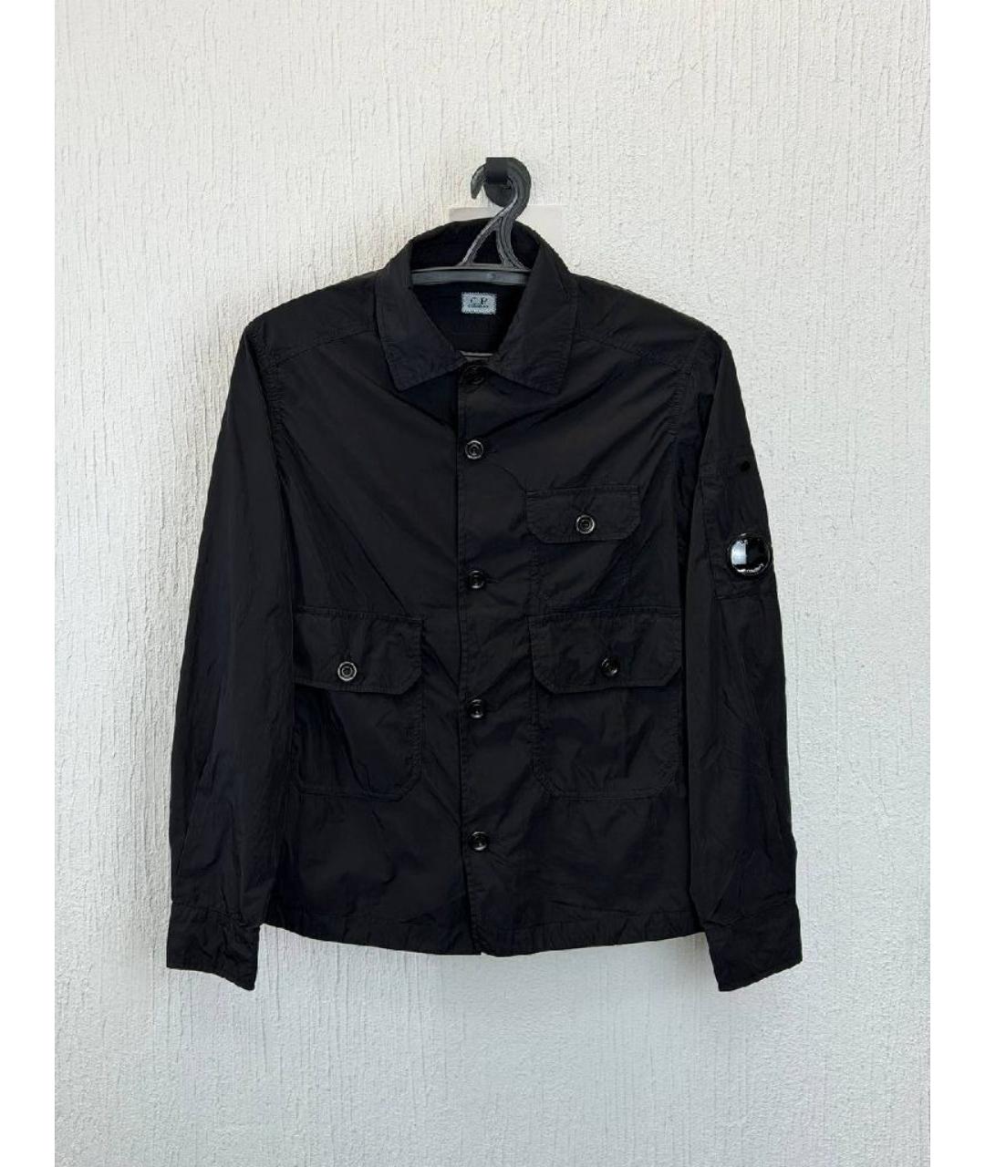 CP COMPANY Черная полиамидовая куртка, фото 6