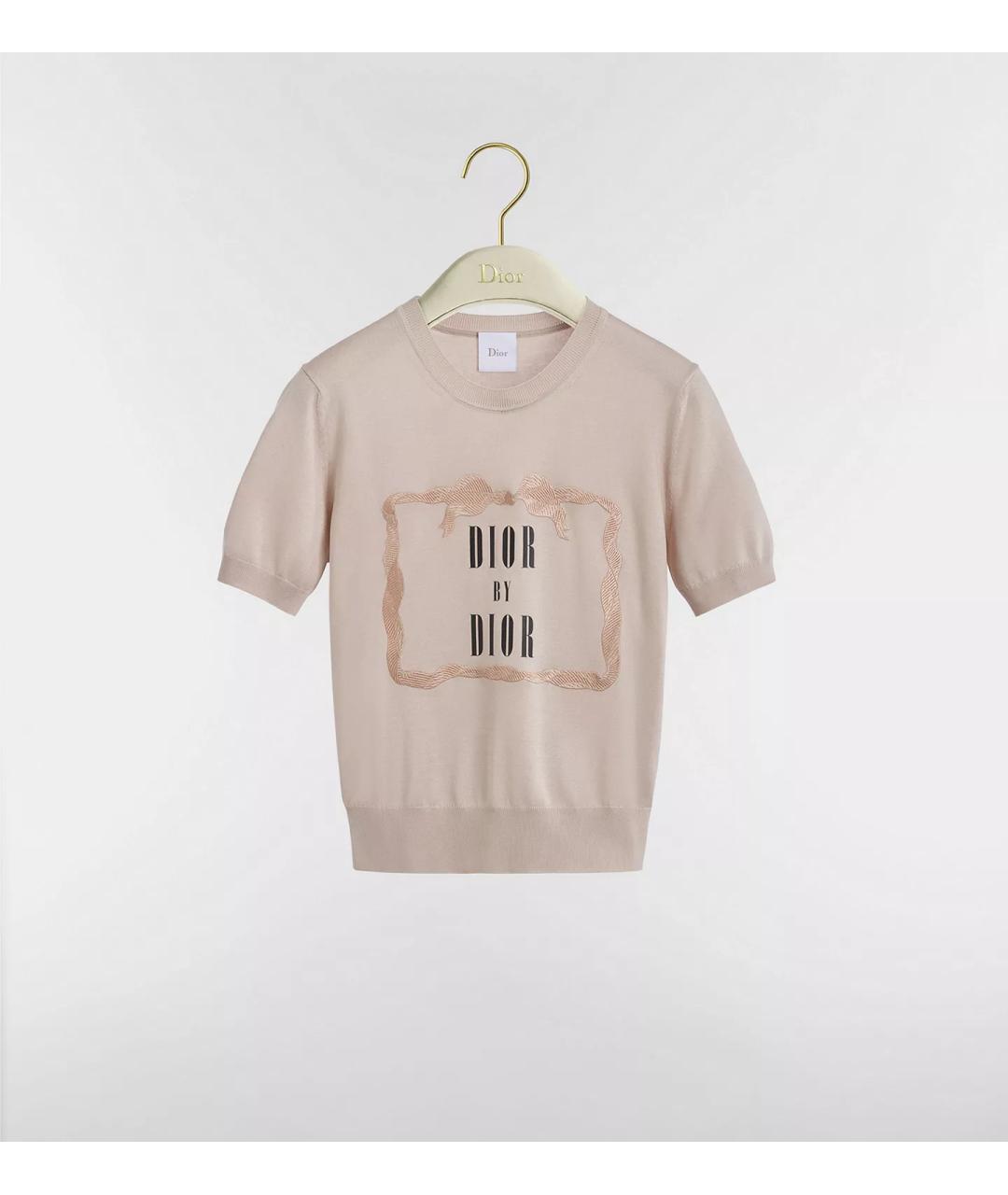 CHRISTIAN DIOR Розовый джемпер / свитер, фото 5
