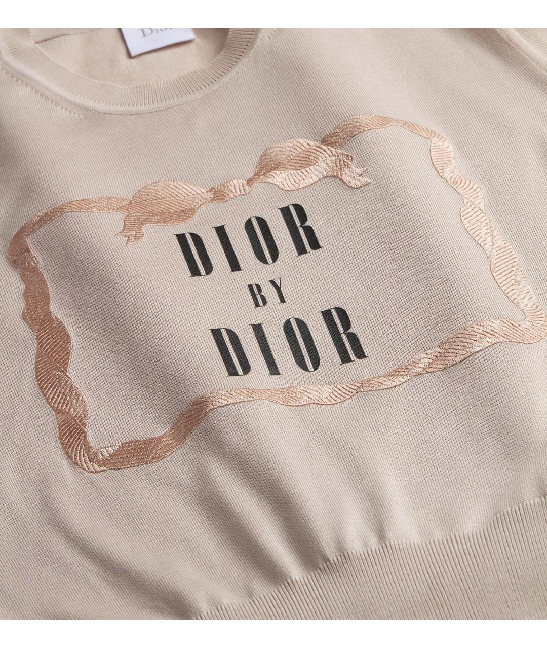 CHRISTIAN DIOR Розовый джемпер / свитер, фото 4