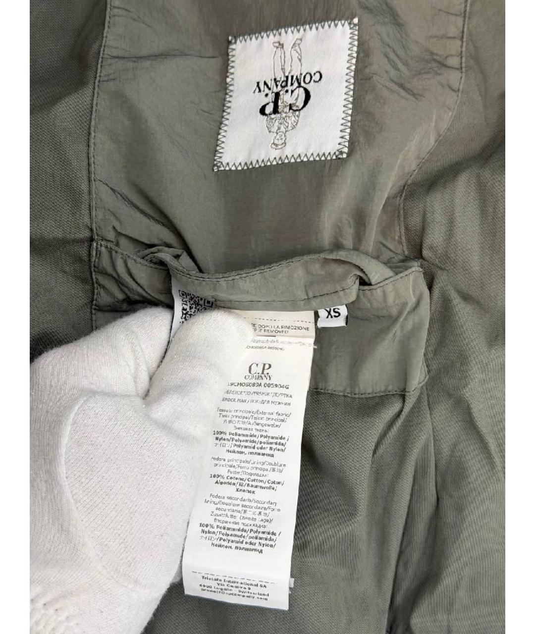 CP COMPANY Серая полиамидовая куртка, фото 4