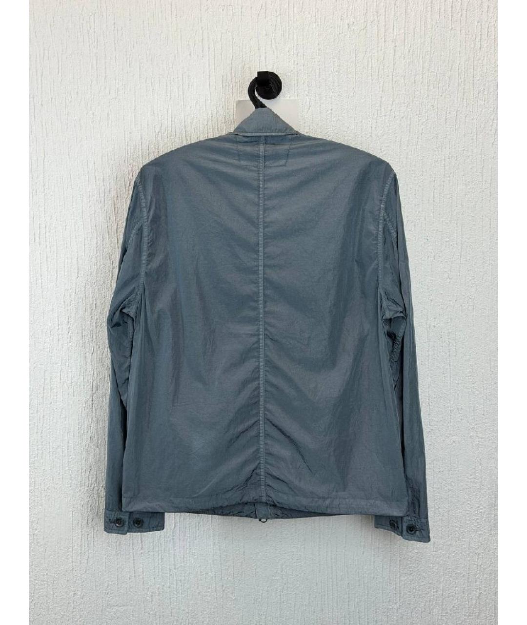CP COMPANY Голубая полиамидовая куртка, фото 2