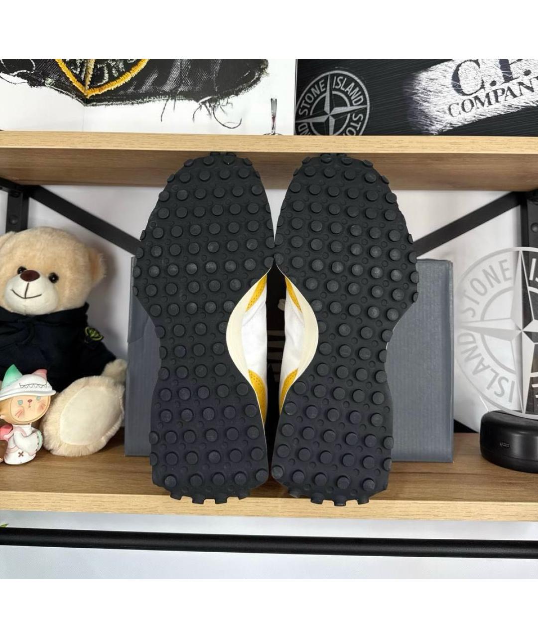 NEW BALANCE Желтые замшевые низкие кроссовки / кеды, фото 6