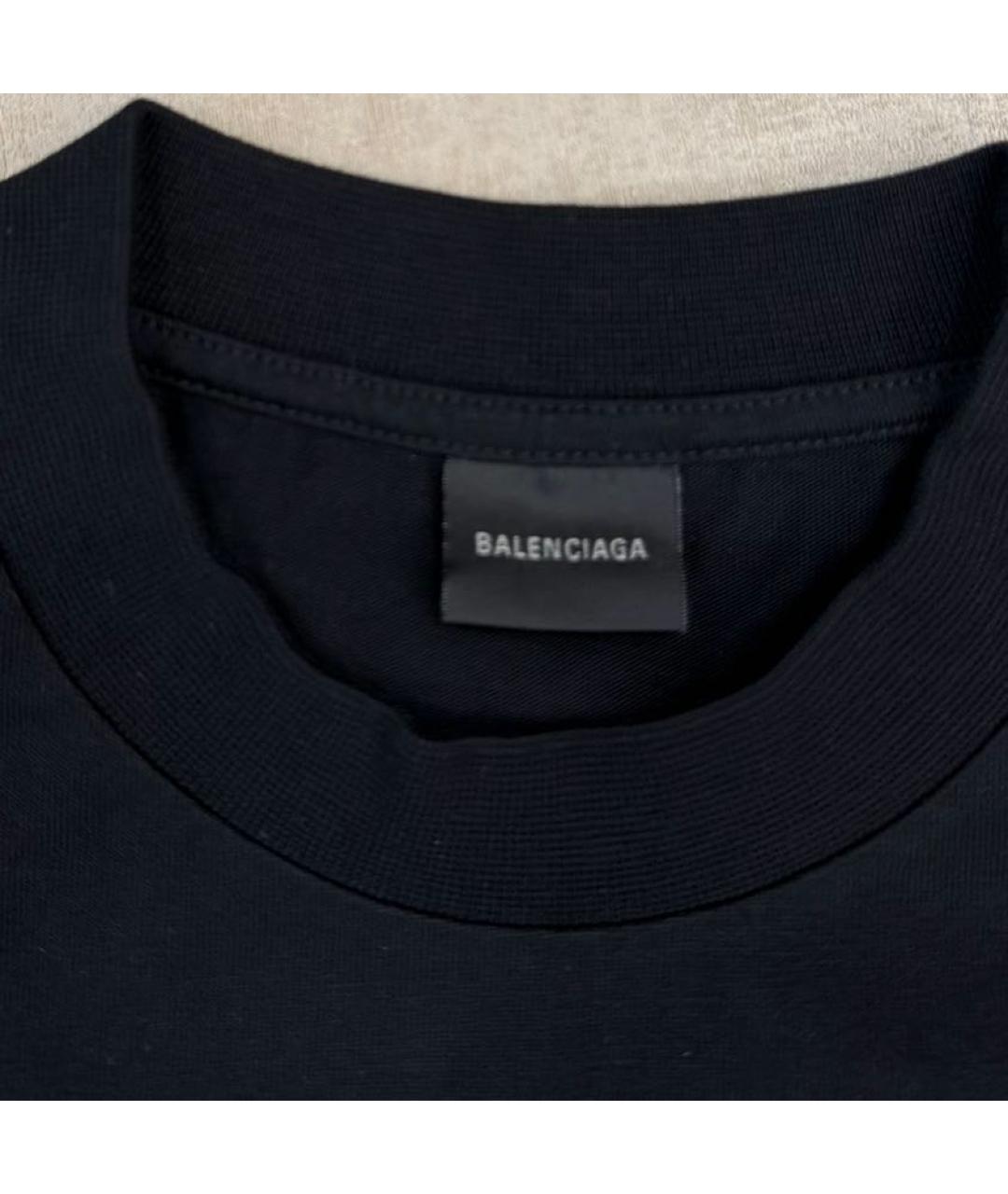 BALENCIAGA Черный детская футболка / топ, фото 3