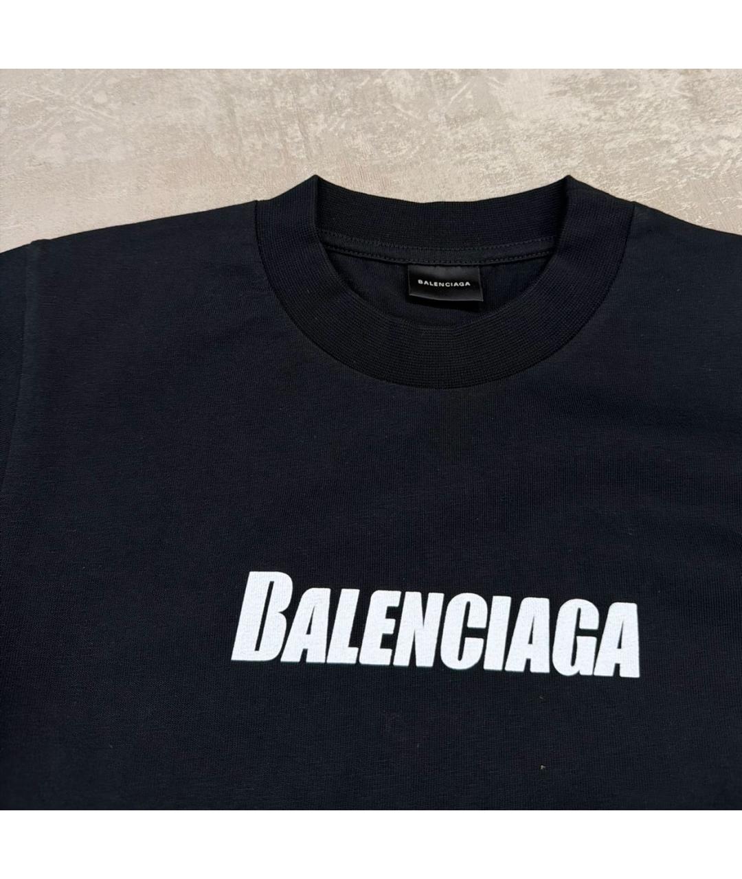 BALENCIAGA Черный детская футболка / топ, фото 2
