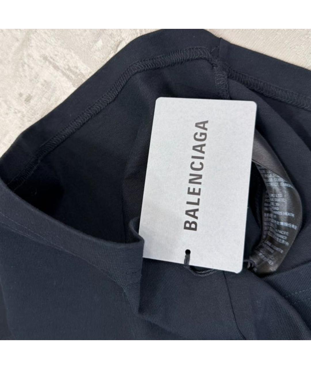BALENCIAGA Черный детская футболка / топ, фото 4
