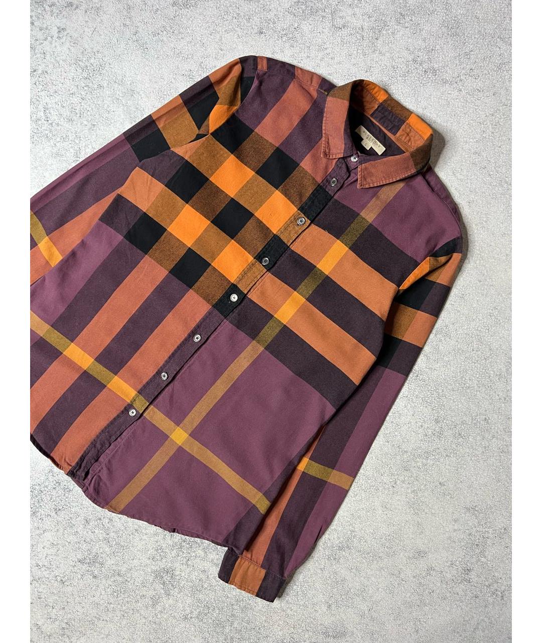 BURBERRY Мульти хлопковая рубашка, фото 3