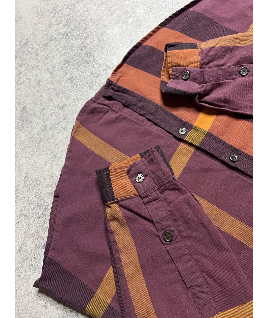 BURBERRY Мульти хлопковая рубашка, фото 5