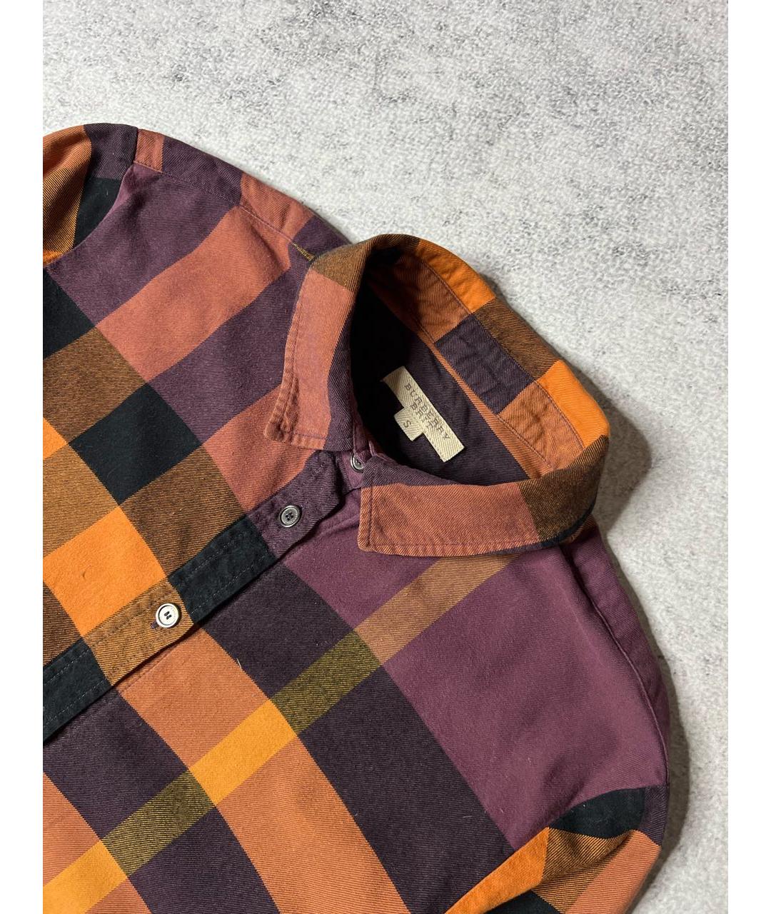 BURBERRY Мульти хлопковая рубашка, фото 4