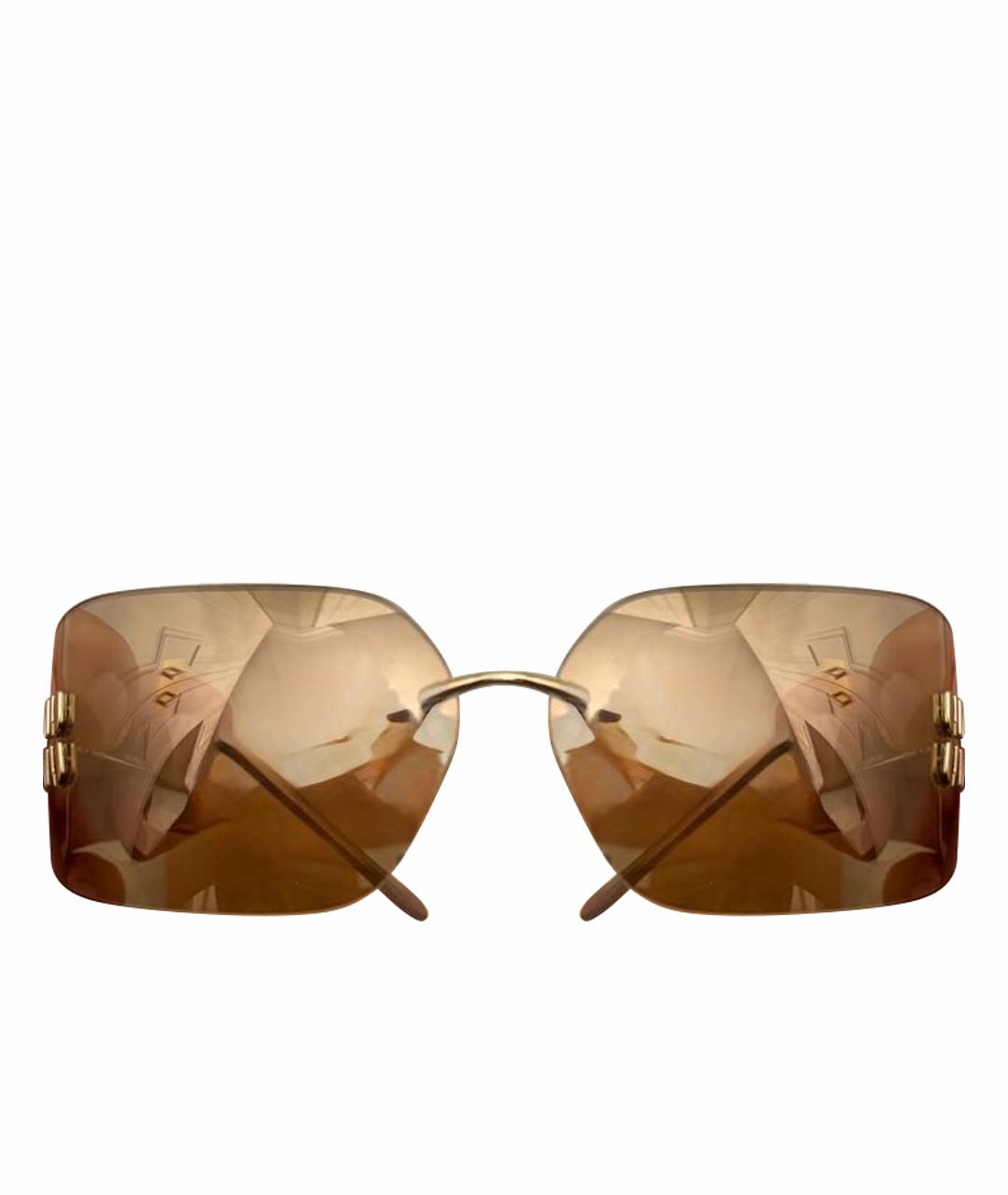 MIU MIU Розовые пластиковые солнцезащитные очки, фото 1