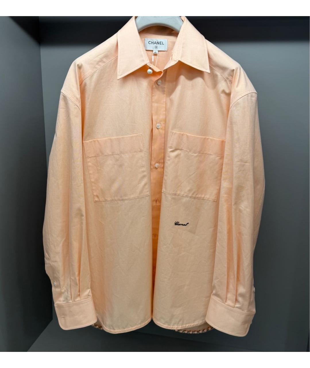 CHANEL Коралловая рубашка, фото 7