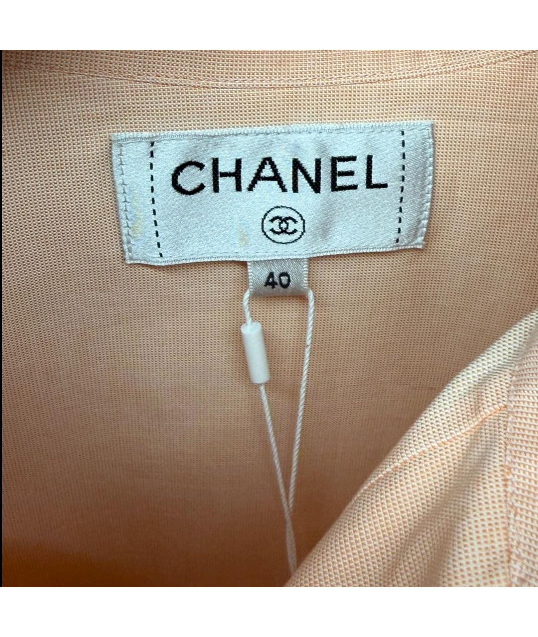 CHANEL Коралловая рубашка, фото 5