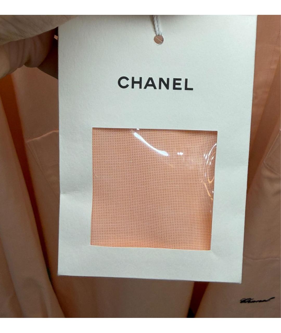 CHANEL Коралловая рубашка, фото 6