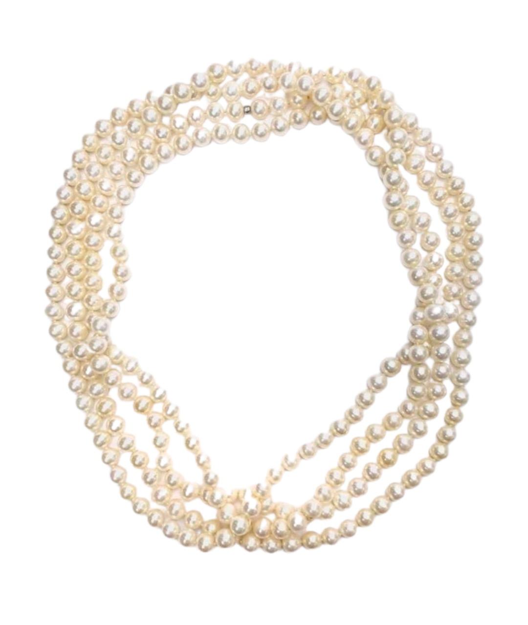 TIFFANY&CO Белое жемчужное колье, фото 1