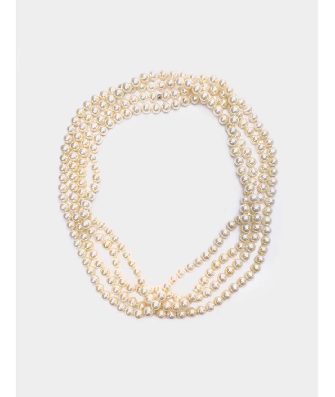 TIFFANY&CO Белое жемчужное колье, фото 6