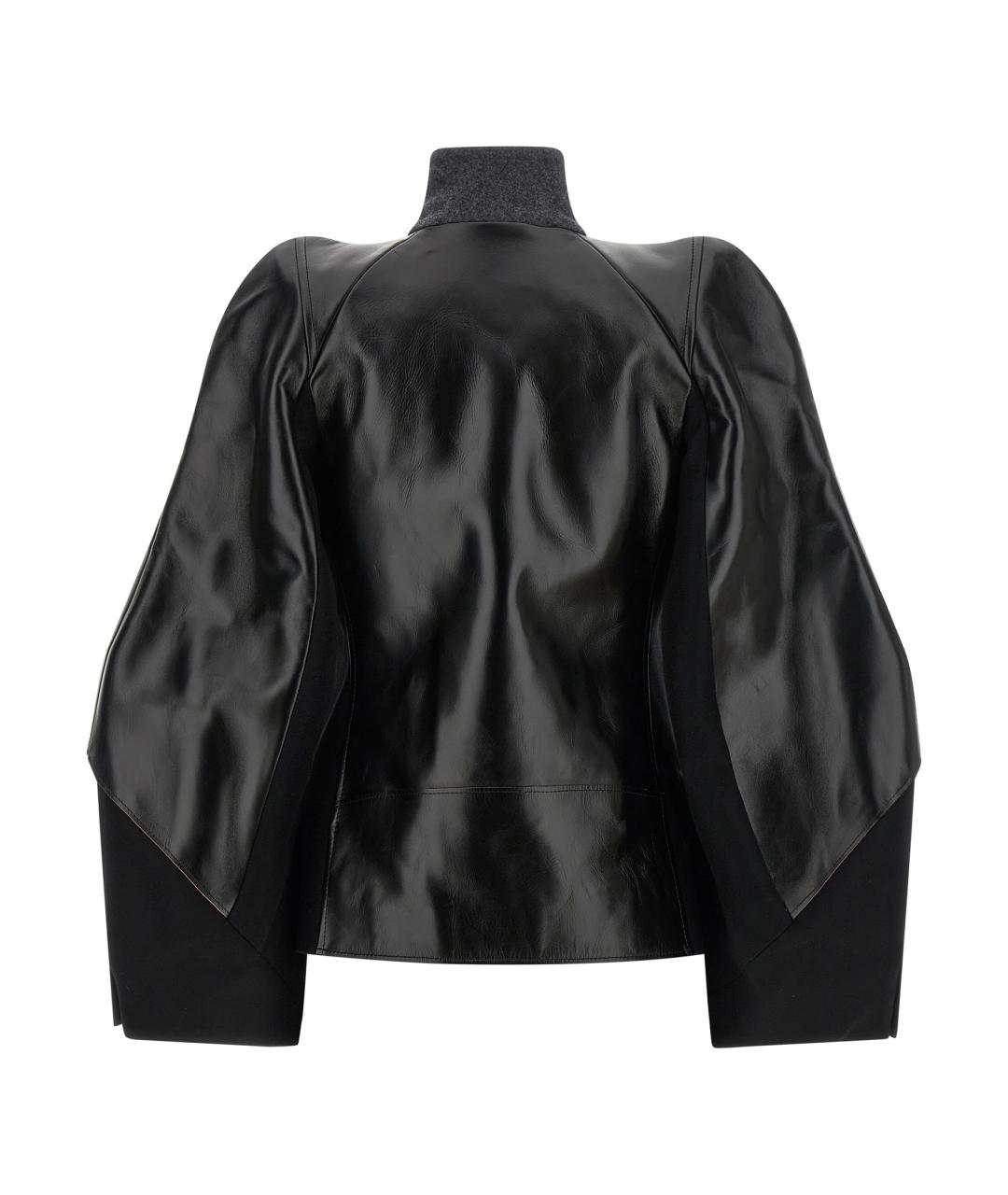 SACAI Черная шерстяная куртка, фото 3