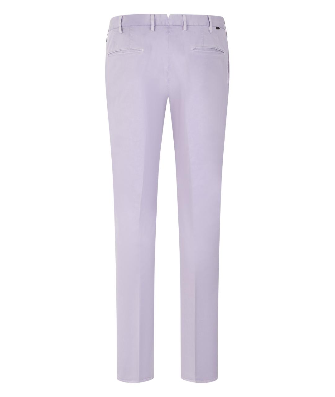 SLOWEAR Фиолетовые хлопковые классические брюки, фото 2