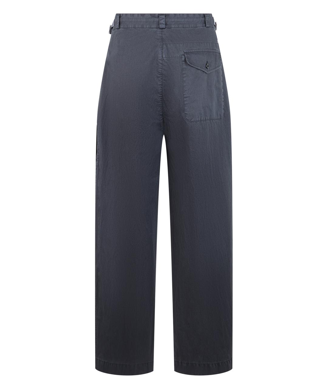 CP COMPANY Серые хлопковые повседневные брюки, фото 2