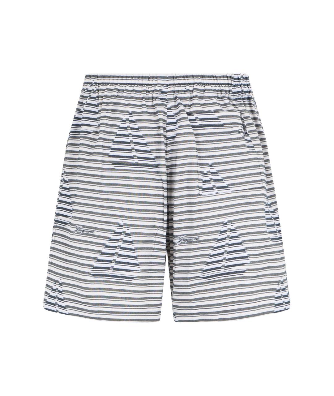 JACQUEMUS Серые хлопковые шорты, фото 2
