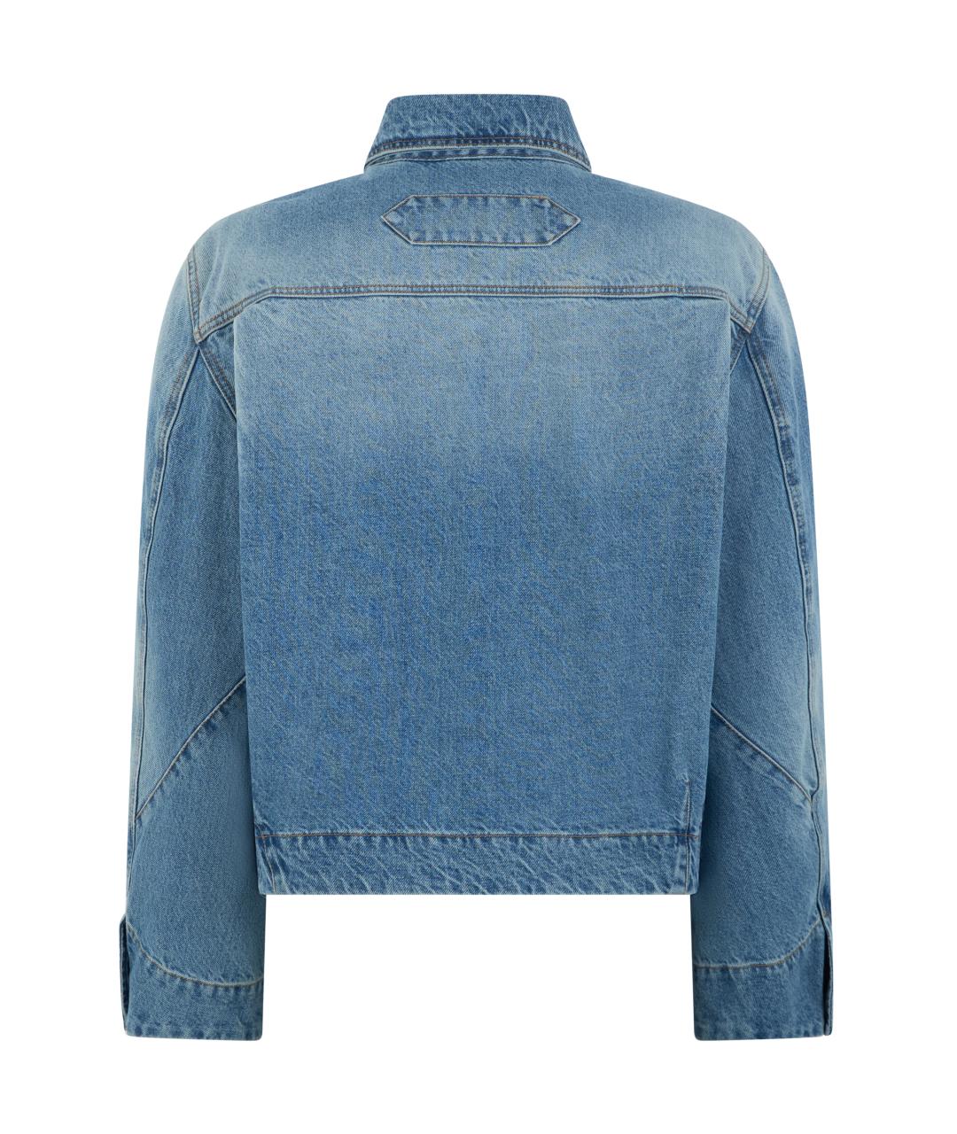 JACQUEMUS Синяя хлопковая куртка, фото 2