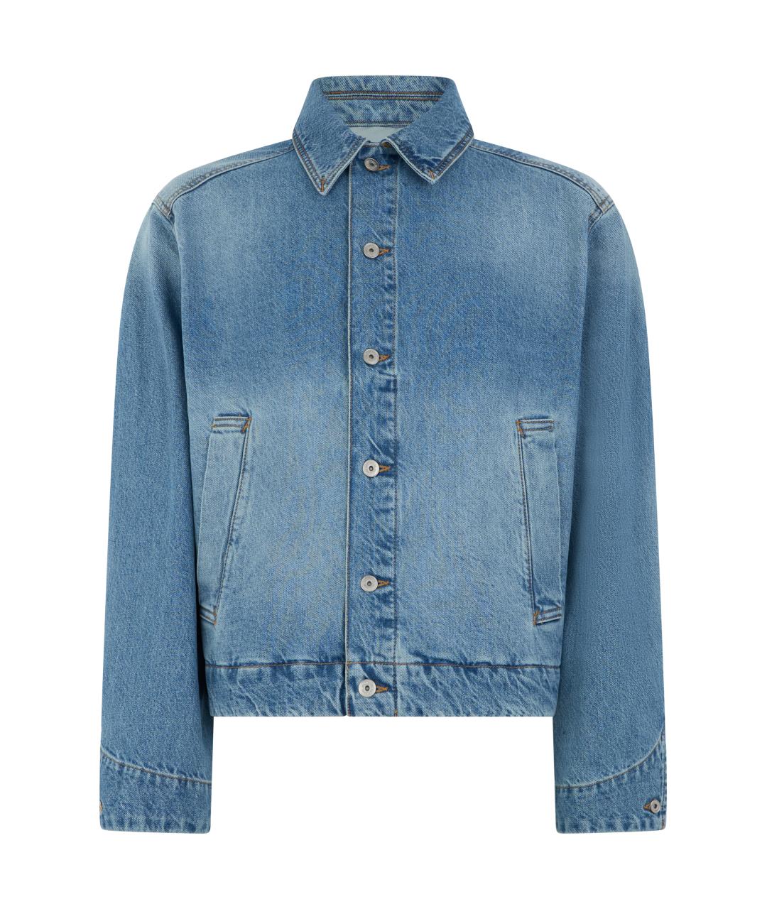 JACQUEMUS Синяя хлопковая куртка, фото 1