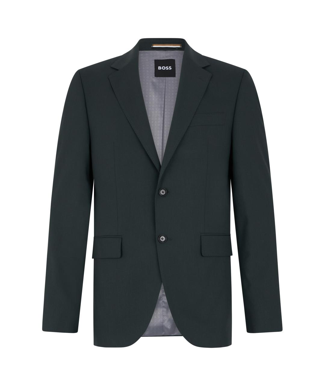 HUGO BOSS Зеленый классический костюм, фото 2