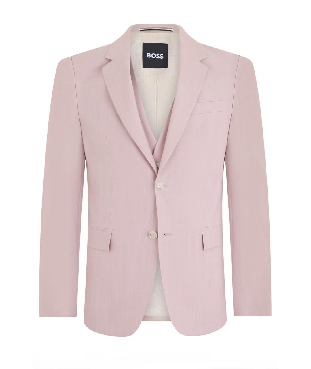 HUGO BOSS Розовый классический костюм, фото 2