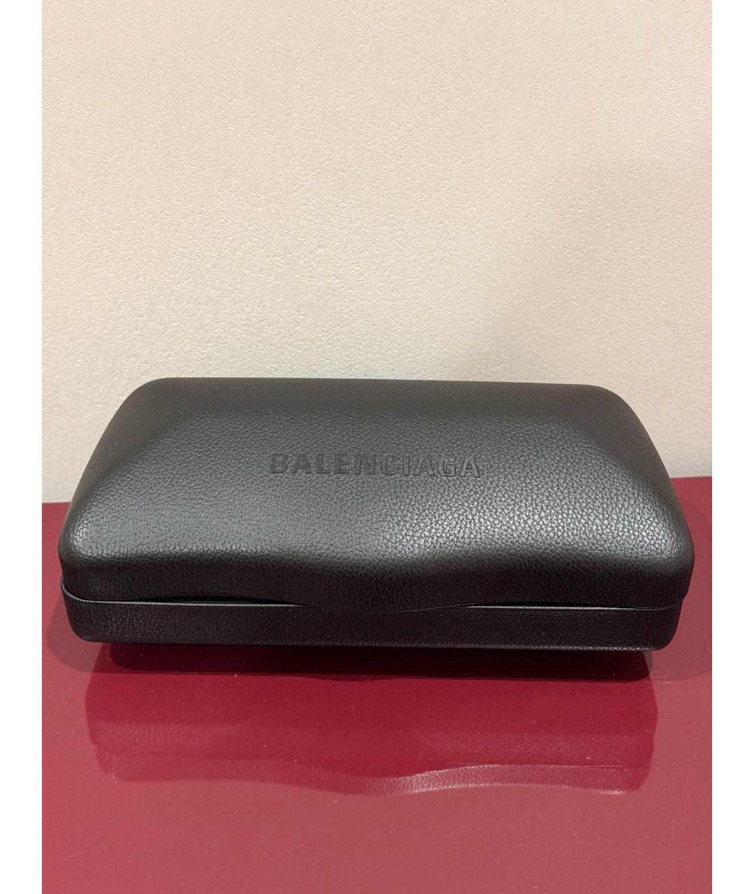 BALENCIAGA Бежевые металлические солнцезащитные очки, фото 4