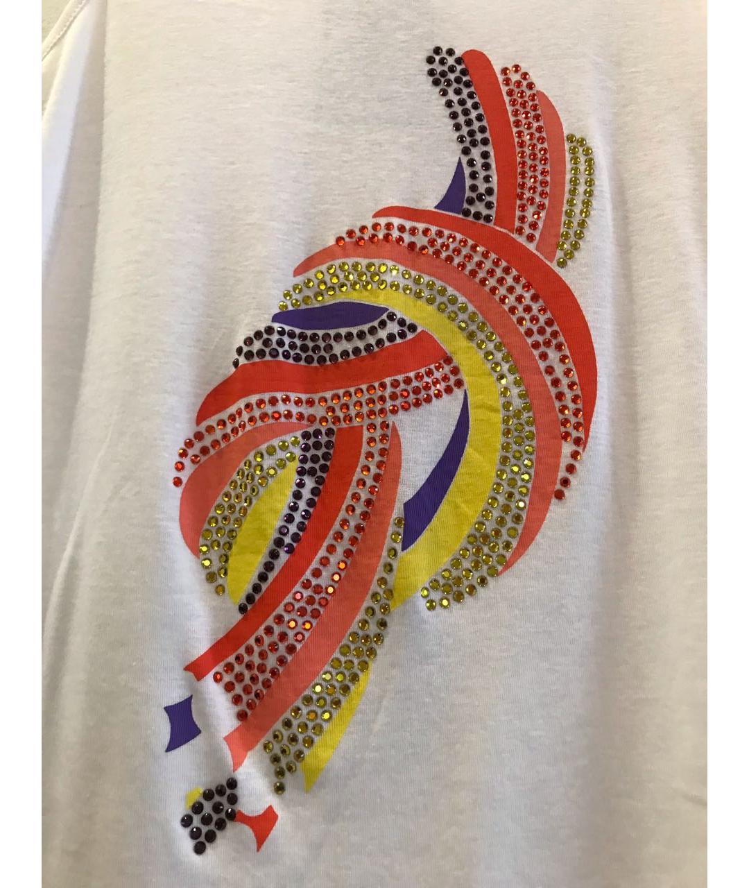 SONIA RYKIEL Белая хлопковая майка, фото 2