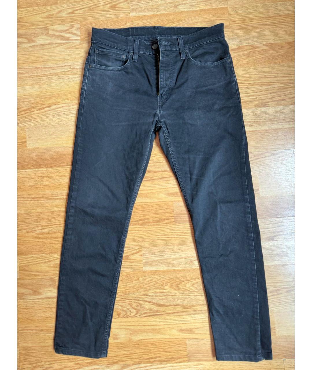 LEVI'S Черные хлопковые джинсы скинни, фото 4