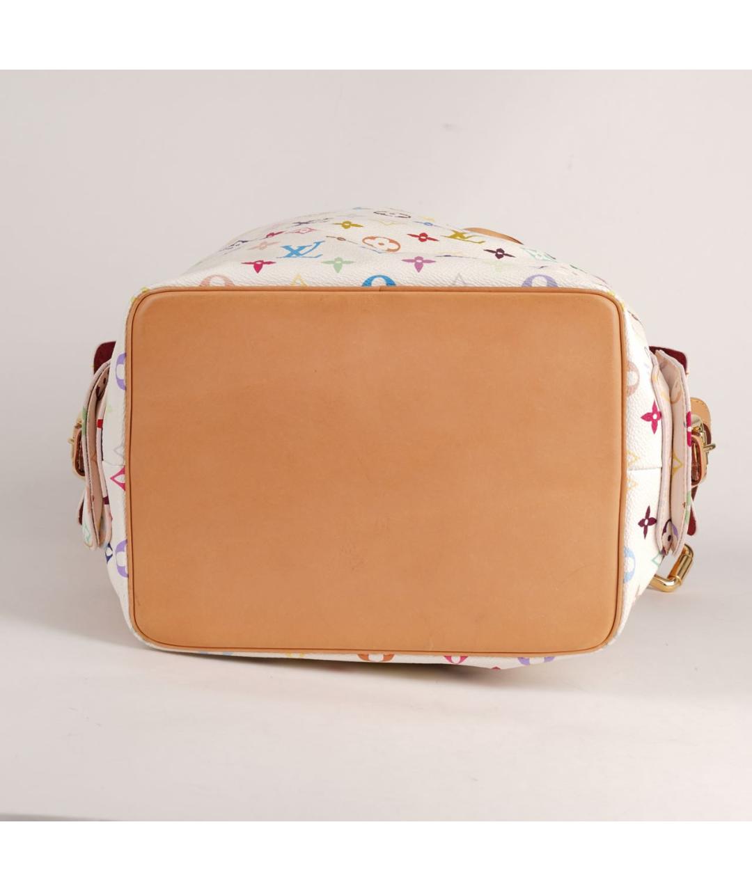 LOUIS VUITTON Белая канва сумка тоут, фото 7