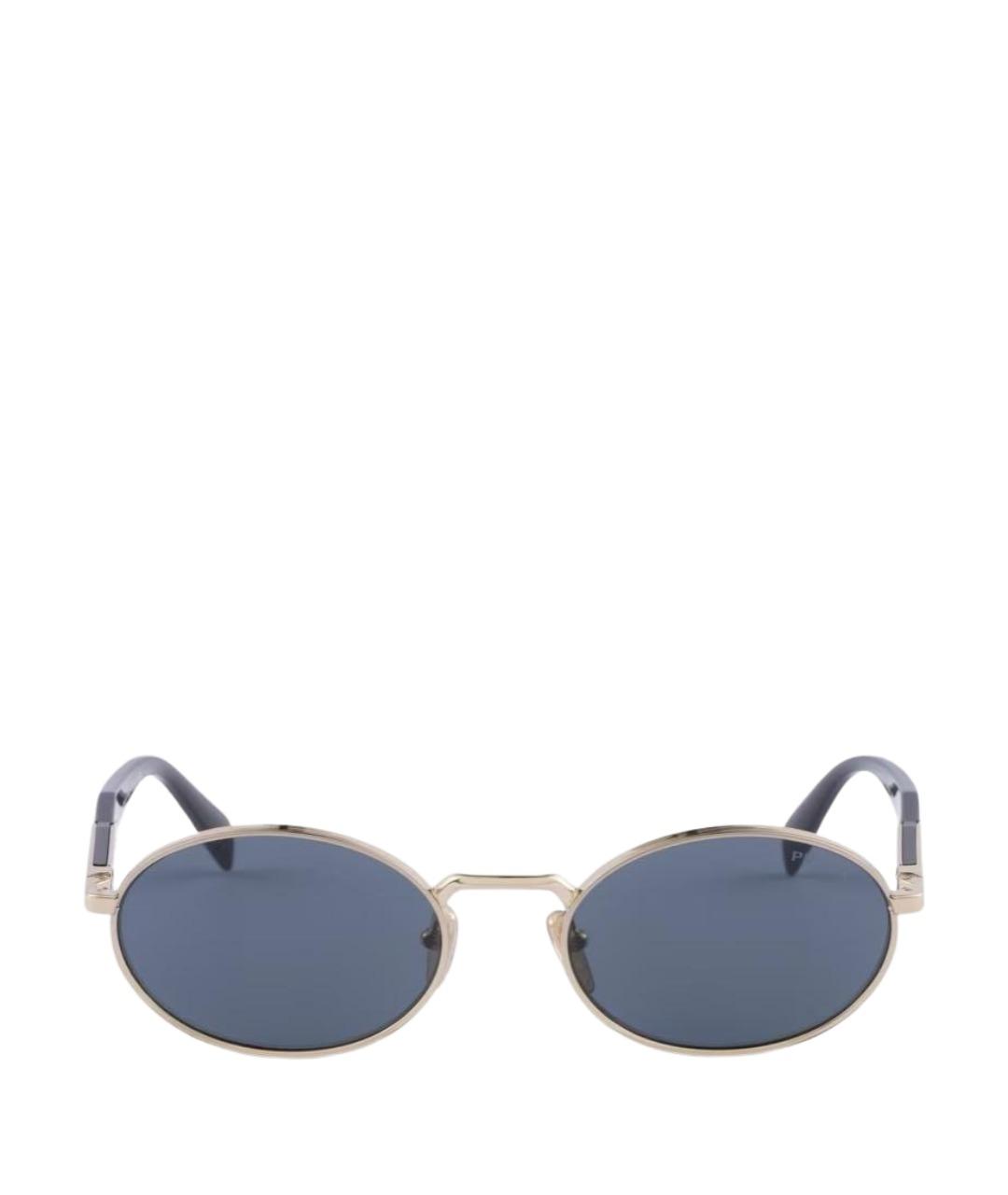 PRADA Черные пластиковые солнцезащитные очки, фото 1