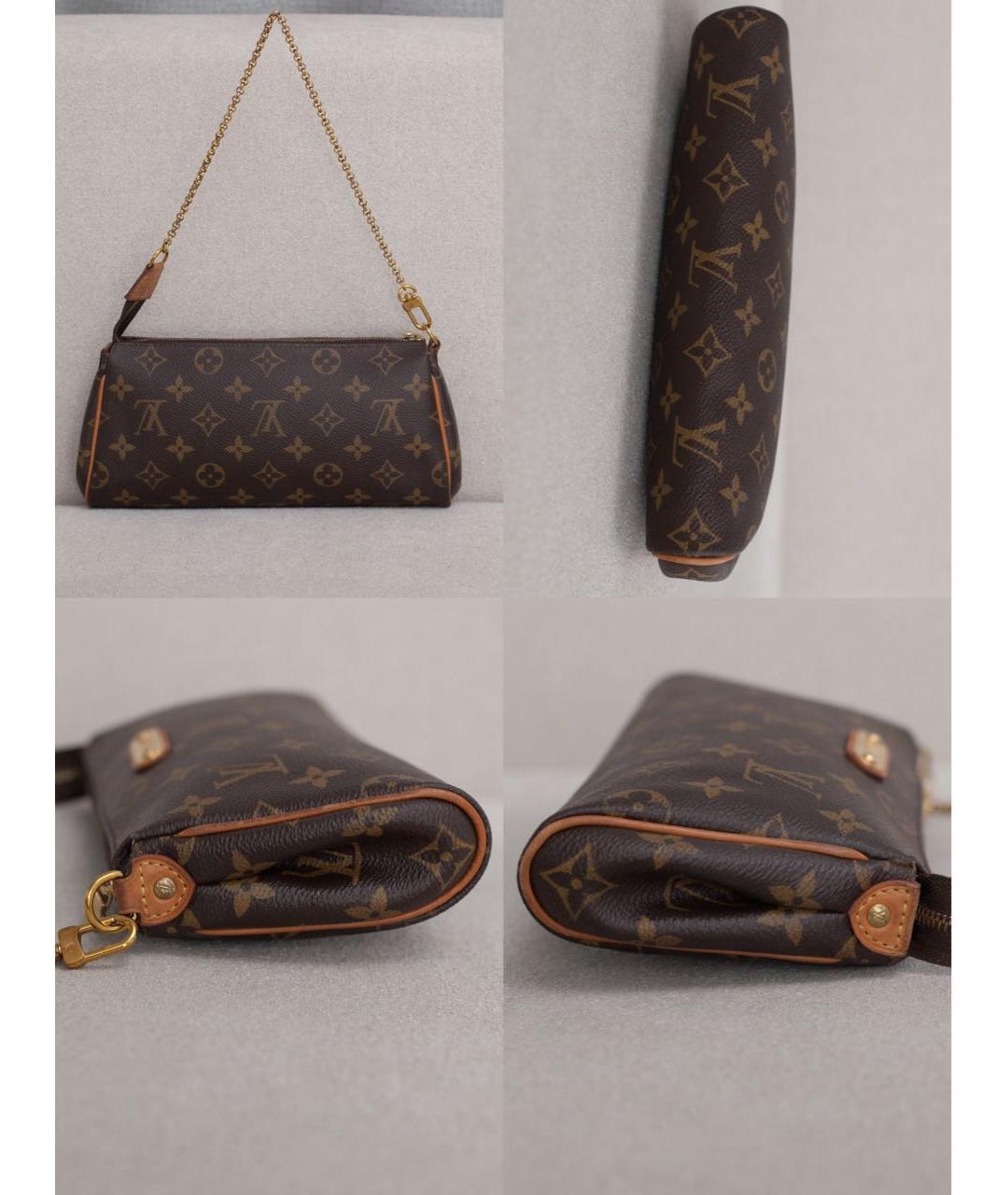 LOUIS VUITTON Коричневая сумка через плечо, фото 6