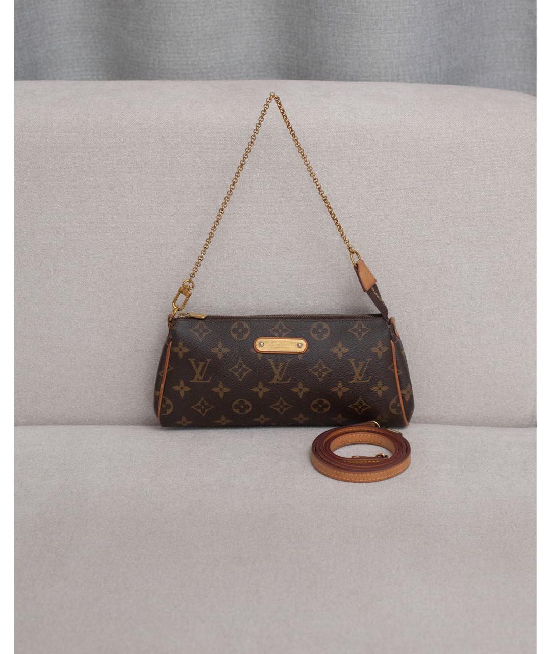 LOUIS VUITTON Коричневая сумка через плечо, фото 9