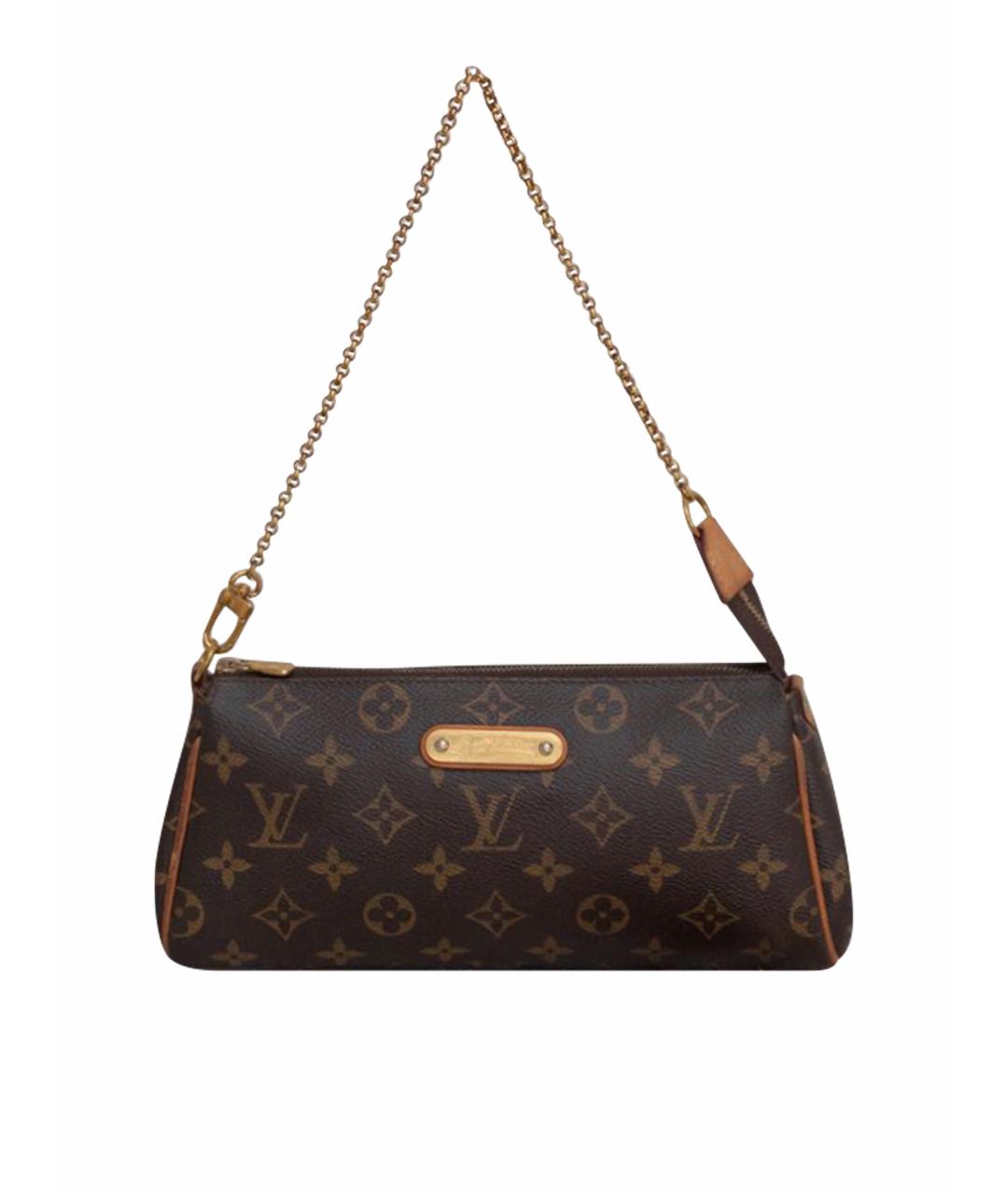 LOUIS VUITTON Коричневая сумка через плечо, фото 1