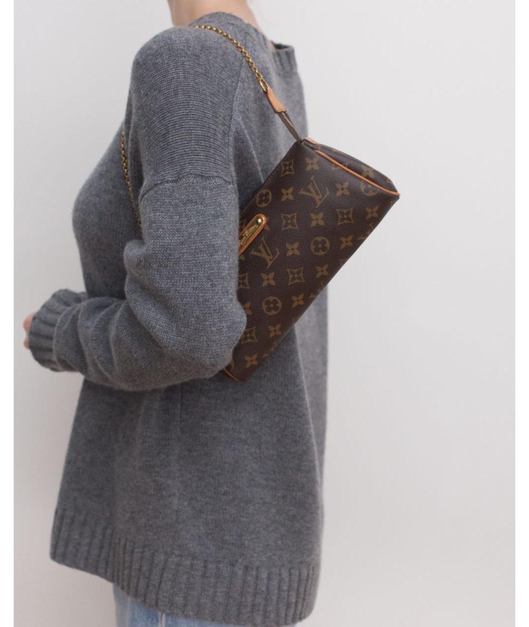 LOUIS VUITTON Коричневая сумка через плечо, фото 4