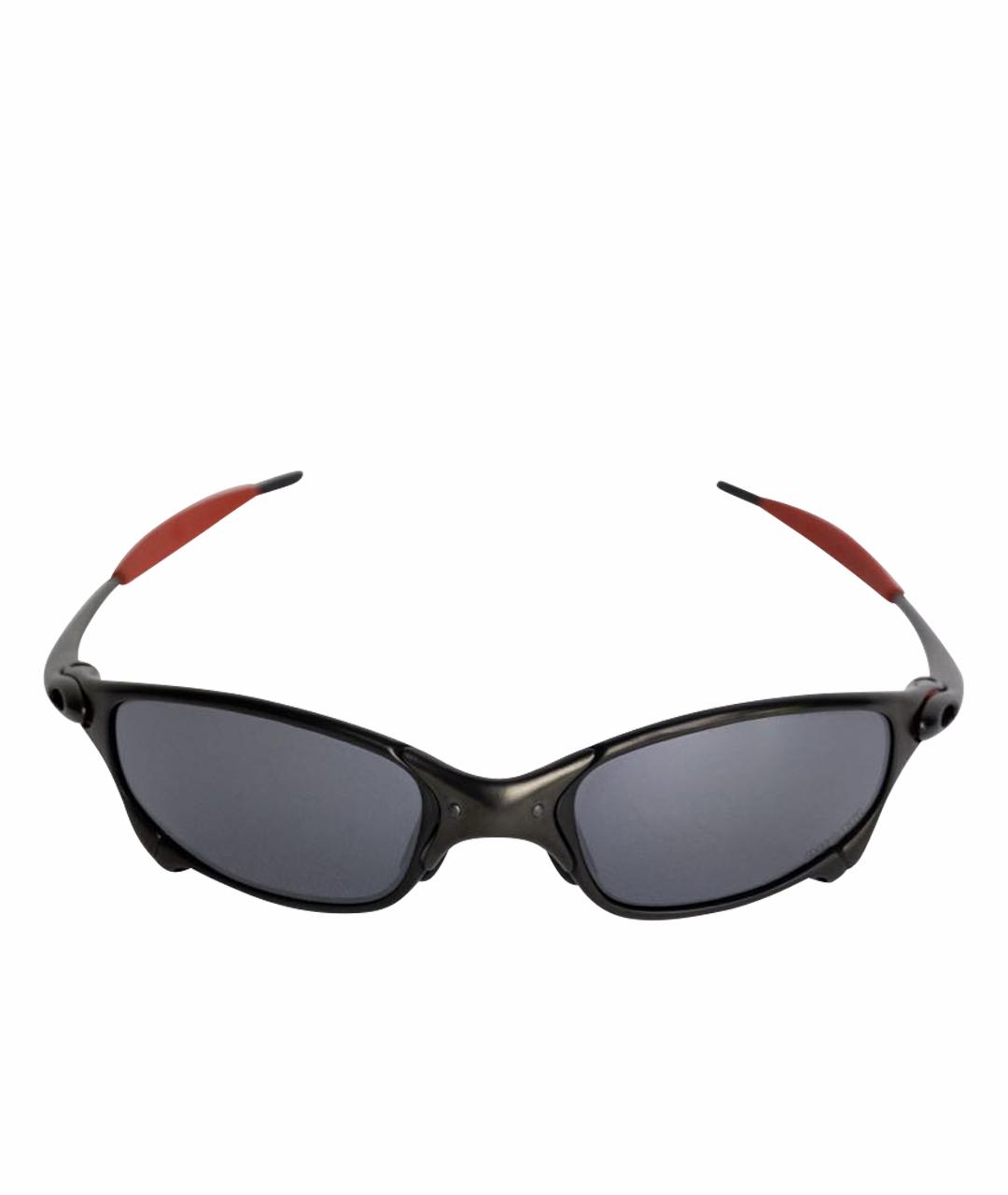 OAKLEY Черные металлические солнцезащитные очки, фото 1