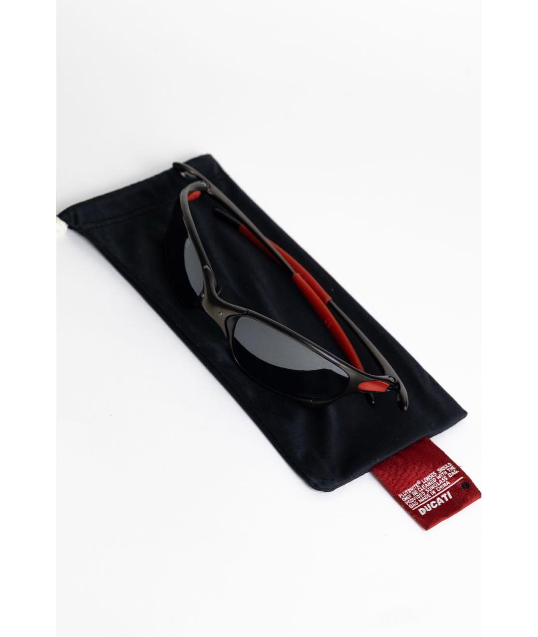 OAKLEY Черные металлические солнцезащитные очки, фото 4