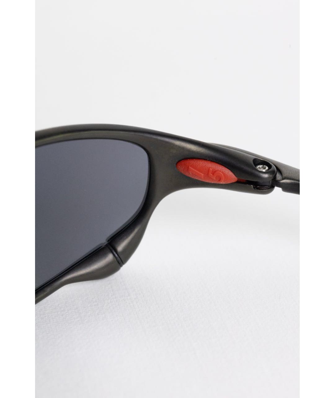 OAKLEY Черные металлические солнцезащитные очки, фото 3