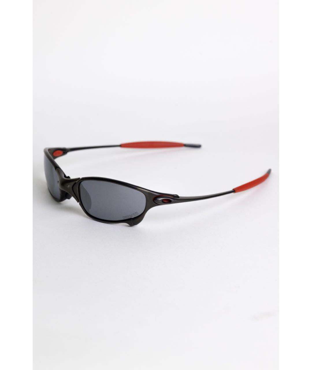 OAKLEY Черные металлические солнцезащитные очки, фото 7