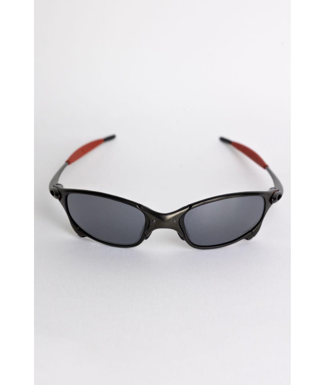 OAKLEY Черные металлические солнцезащитные очки, фото 9